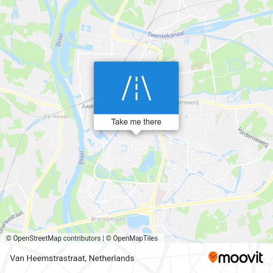 Van Heemstrastraat map