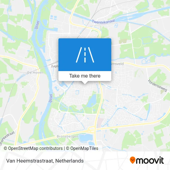 Van Heemstrastraat map
