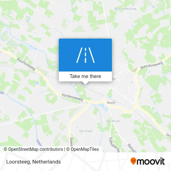 Loorsteeg map