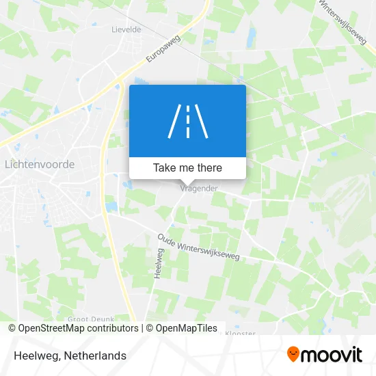 Heelweg map
