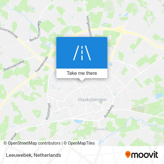 Leeuwebek map