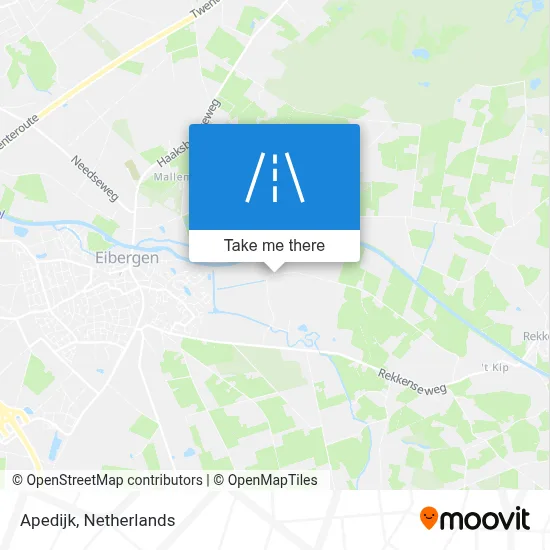 Apedijk map