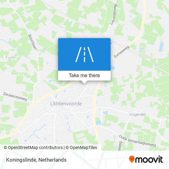 Koningslinde Karte