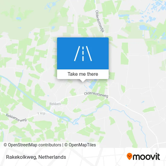 Rakekolkweg map