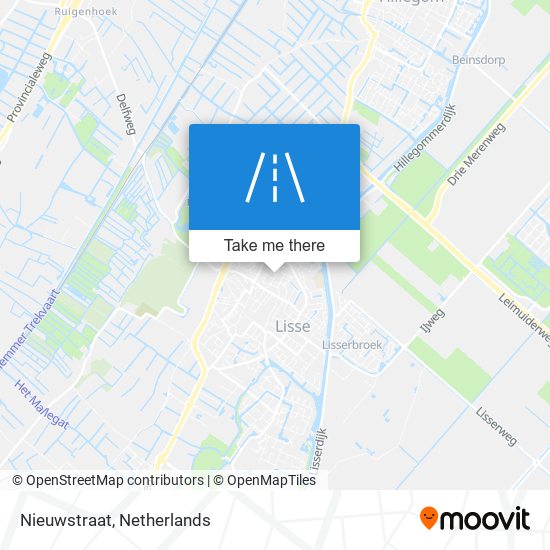 Nieuwstraat Karte
