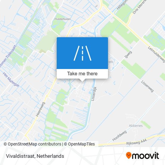 Vivaldistraat map