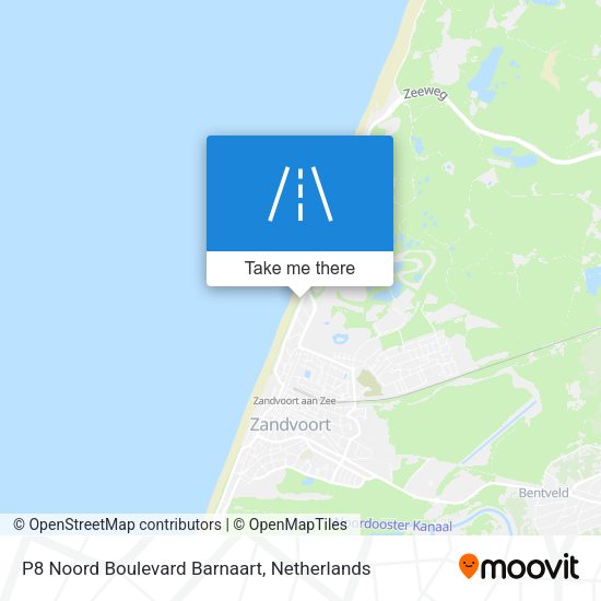 P8 Noord Boulevard Barnaart map