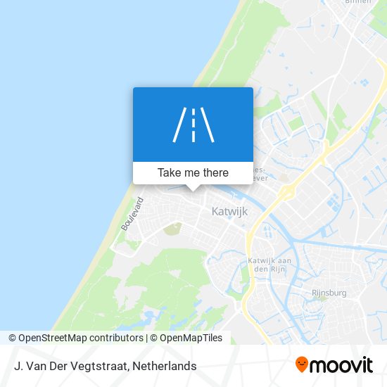 J. Van Der Vegtstraat map