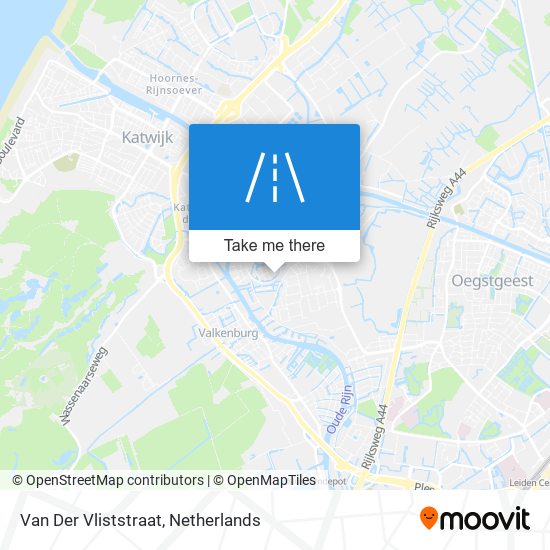 Van Der Vliststraat map