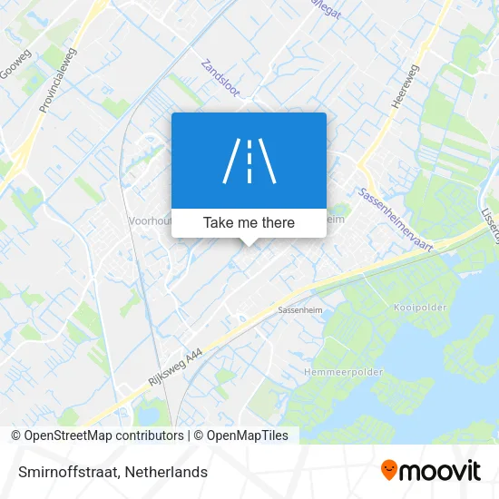 Smirnoffstraat map