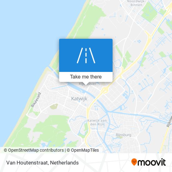 Van Houtenstraat map