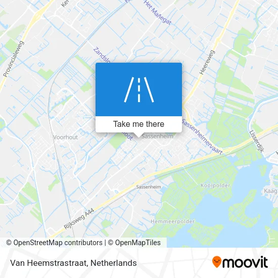 Van Heemstrastraat map