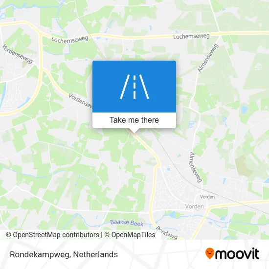 Rondekampweg Karte