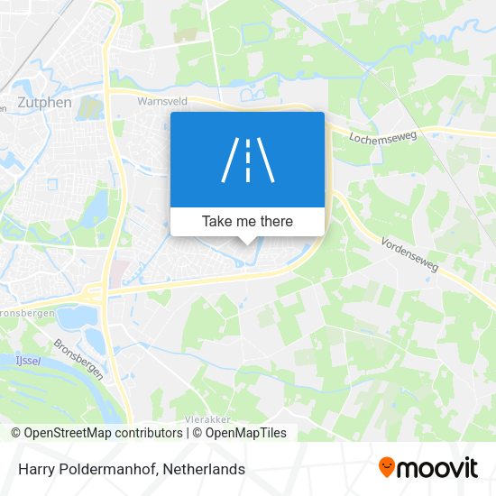 Harry Poldermanhof map