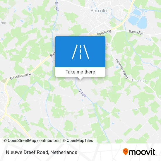 Nieuwe Dreef map