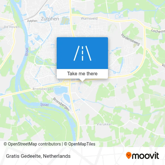 Gratis Gedeelte map
