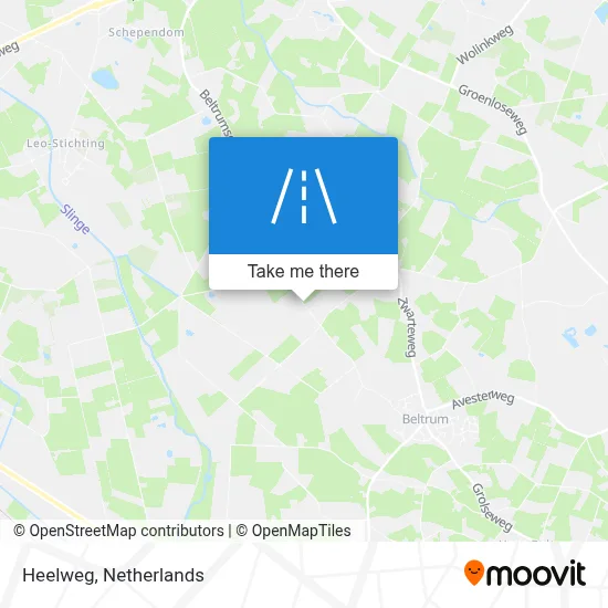 Heelweg map