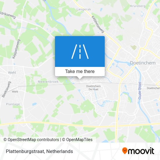 Plattenburgstraat map