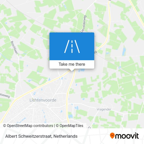 Albert Schweitzerstraat map