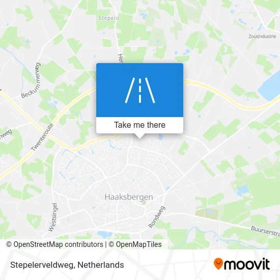 Stepelerveldweg map
