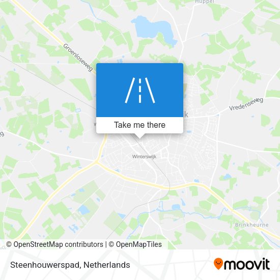 Steenhouwerspad map