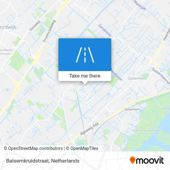 Balsemkruidstraat map