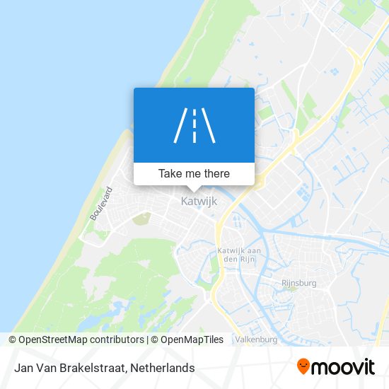 Jan Van Brakelstraat map