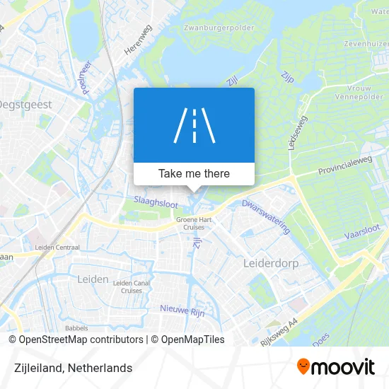 Zijleiland map