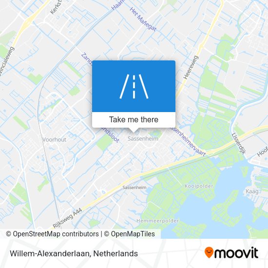 Willem-Alexanderlaan map