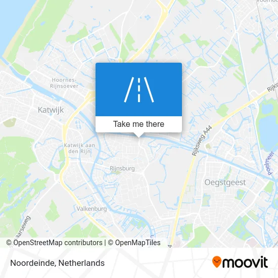 Noordeinde map