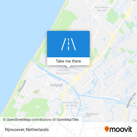 Rijnsoever map