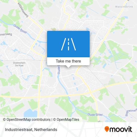 Industriestraat map