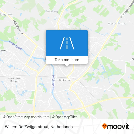 Willem De Zwijgerstraat map