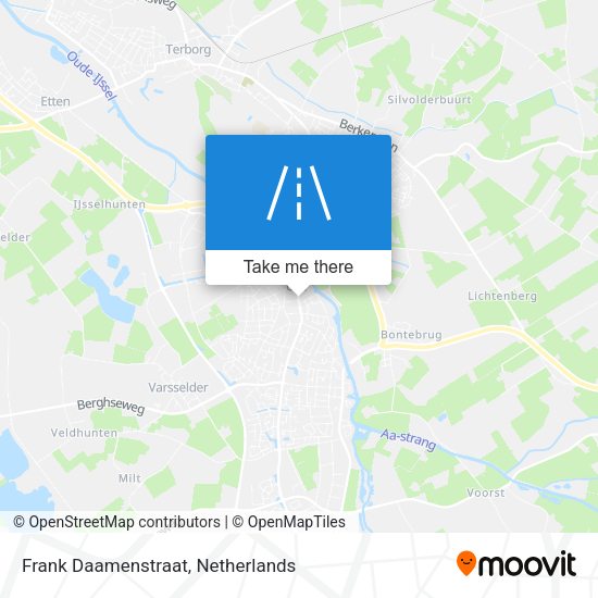Frank Daamenstraat map