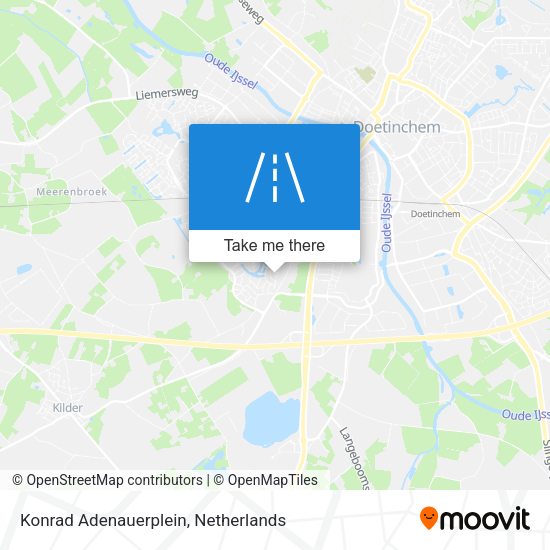 Konrad Adenauerplein map