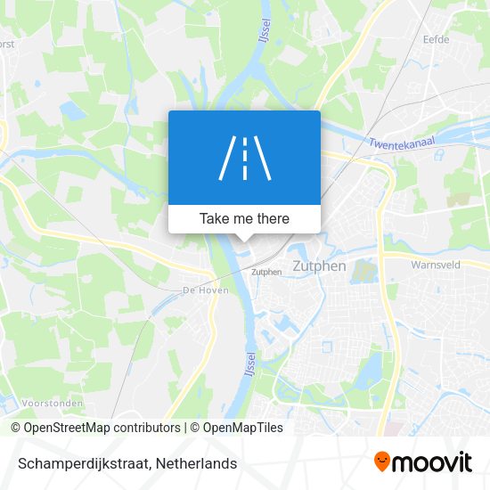 Schamperdijkstraat map
