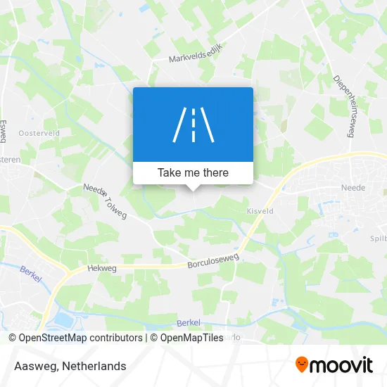 Aasweg map