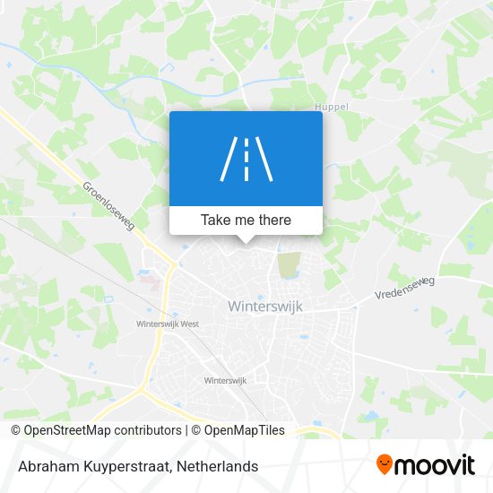 Abraham Kuyperstraat map