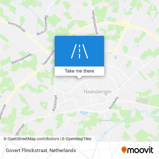 Govert Flinckstraat map