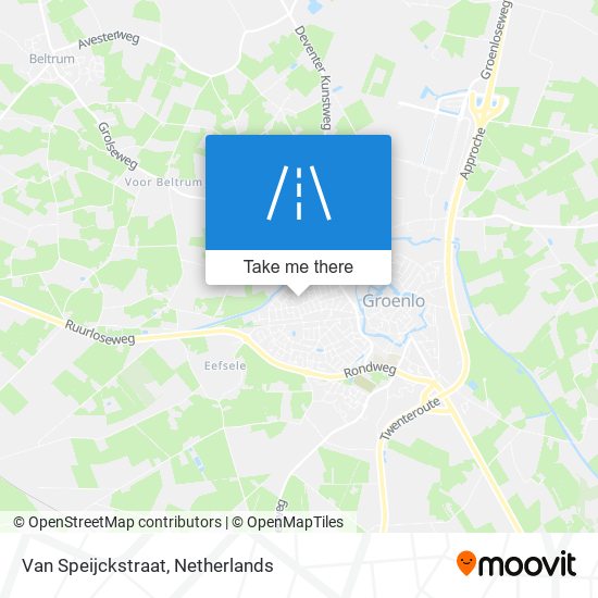 Van Speijckstraat map