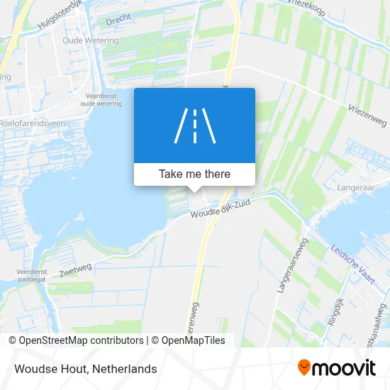 Woudse Hout map