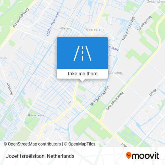 Jozef Israëlslaan map