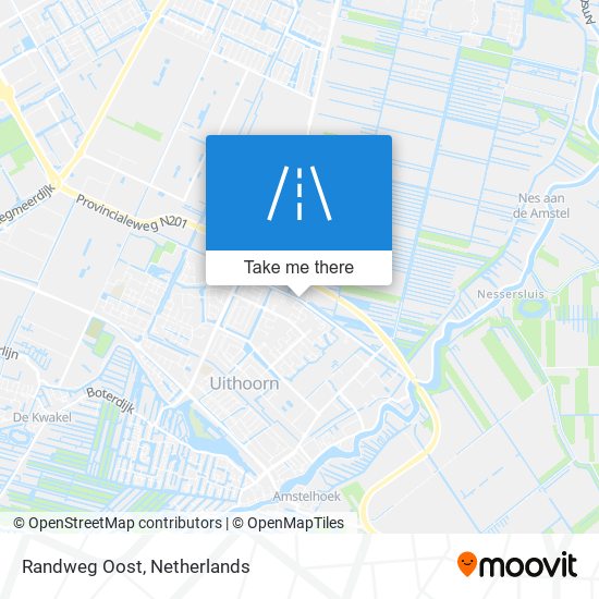 Randweg Oost Karte