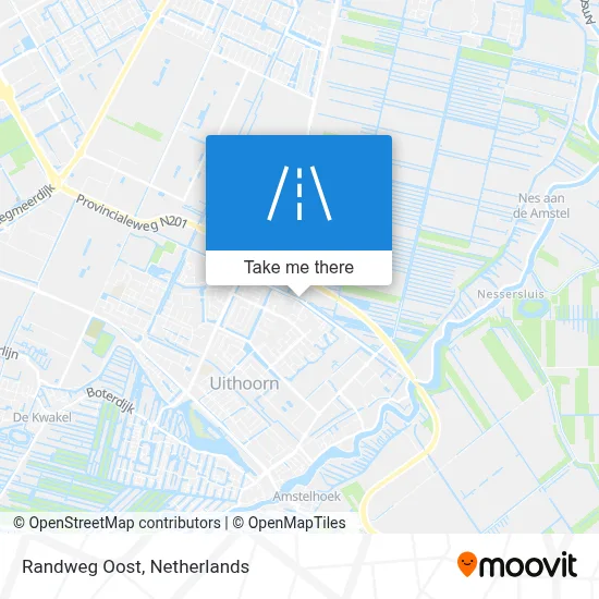 Randweg Oost map