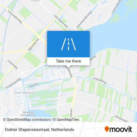 Dokter Stapenséastraat map