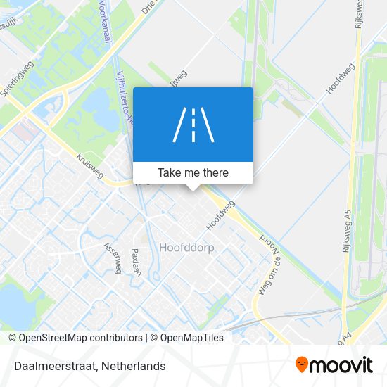 Daalmeerstraat map