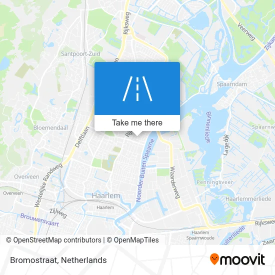 Bromostraat map