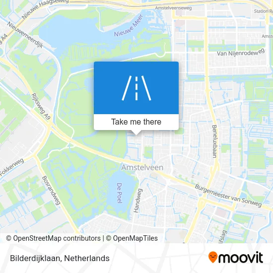 Bilderdijklaan map
