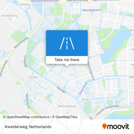 Kwelderweg Karte