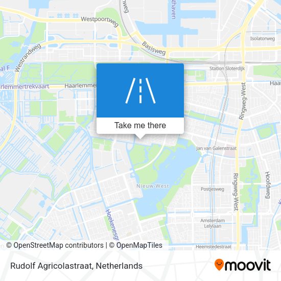 Rudolf Agricolastraat map
